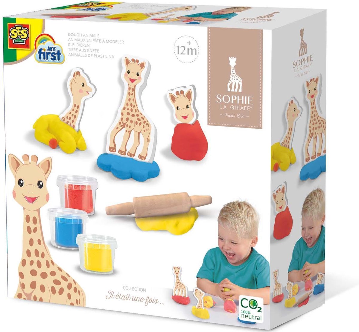 Ses kleiset MyFirst junior/blauw/geel 10 delig - Rood