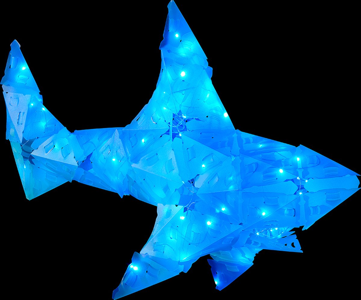 Kosmos Uitgevers knutselset Creatto Haai junior 242 delig - Blauw