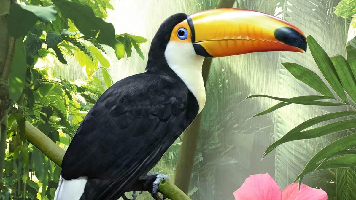 Good Morning strandlaken Rainforest 100 x 180 cm velours - Groen