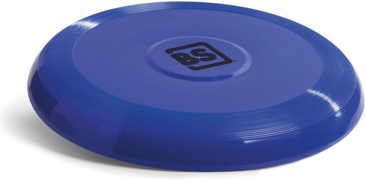 BS Toys frisbeeset Ultimate Disk hout 8 delig - Blauw