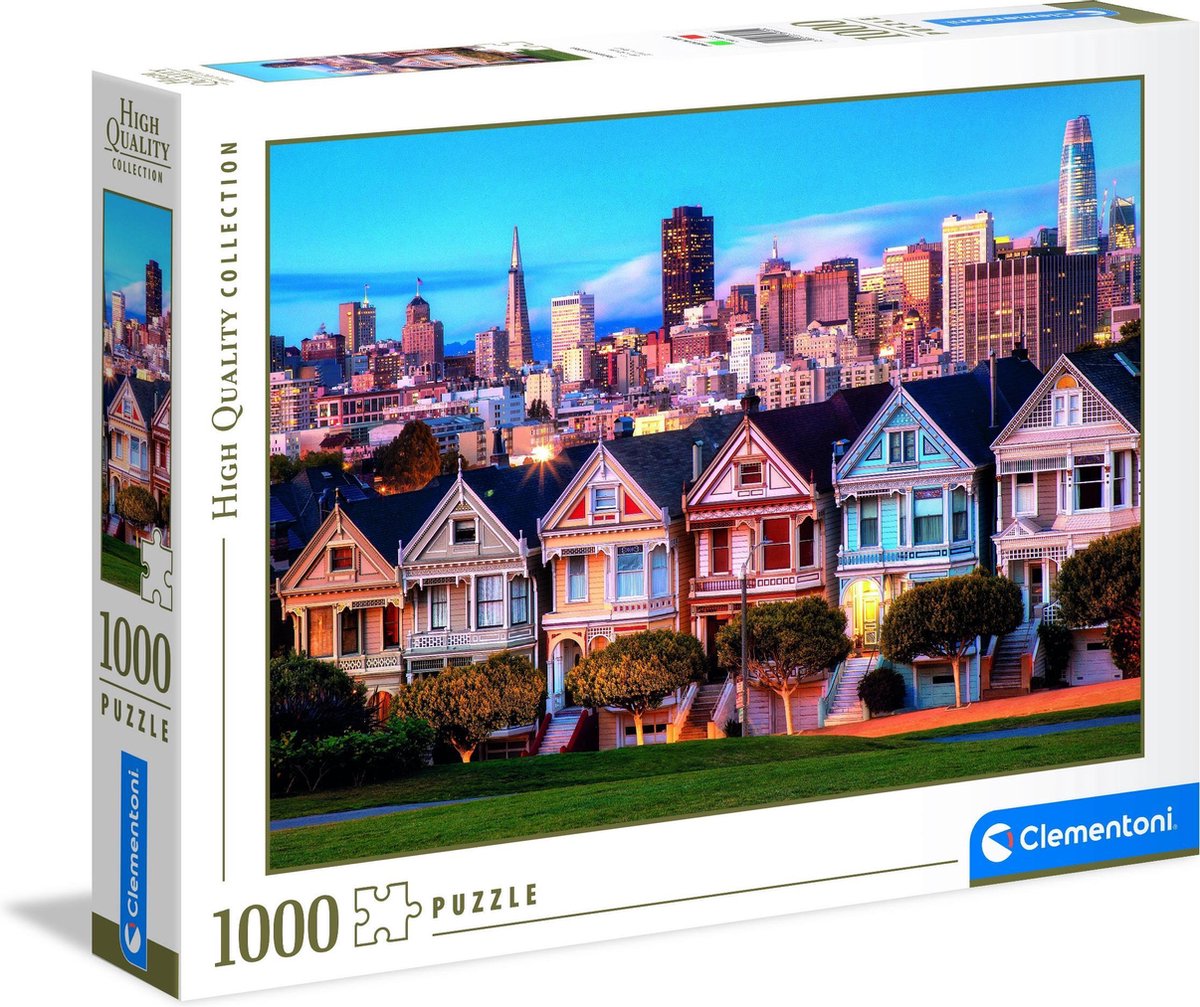 Clementoni puzzel Painted Ladies 28 x 37 cm karton 1000 stukjes