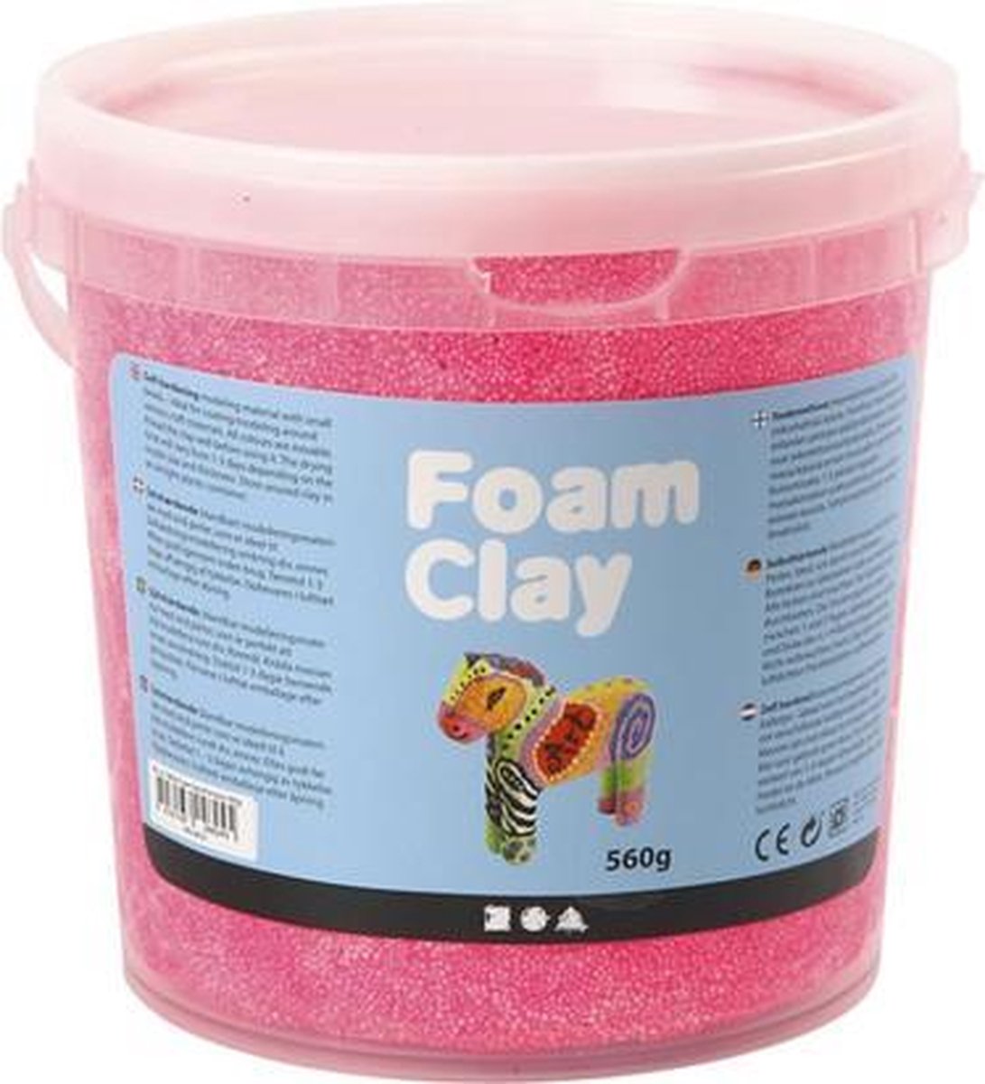 Foam Clay 560 gram - Roze