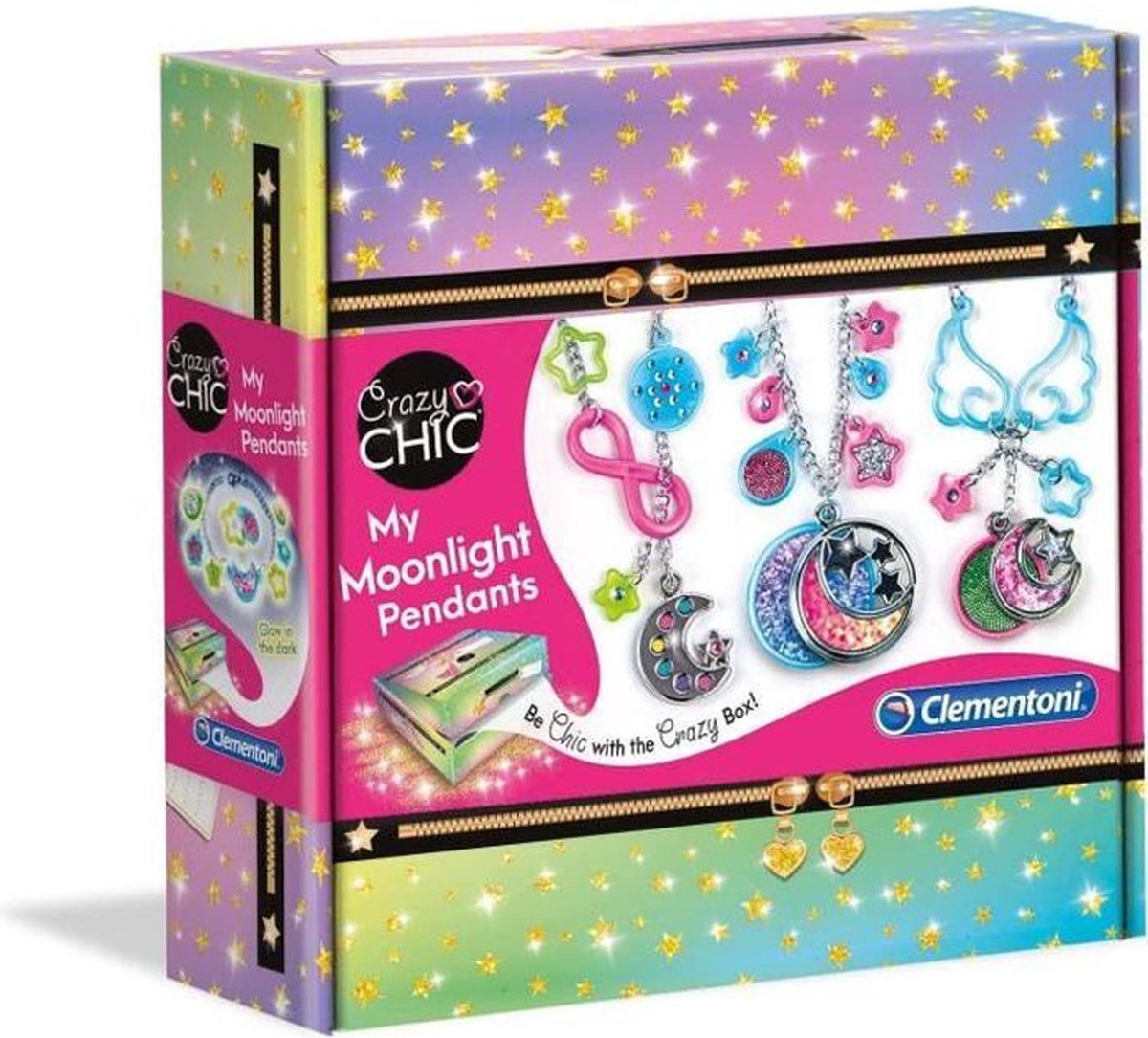 Clementoni maak je eigen sieraden meisjes aluminium 5 delig