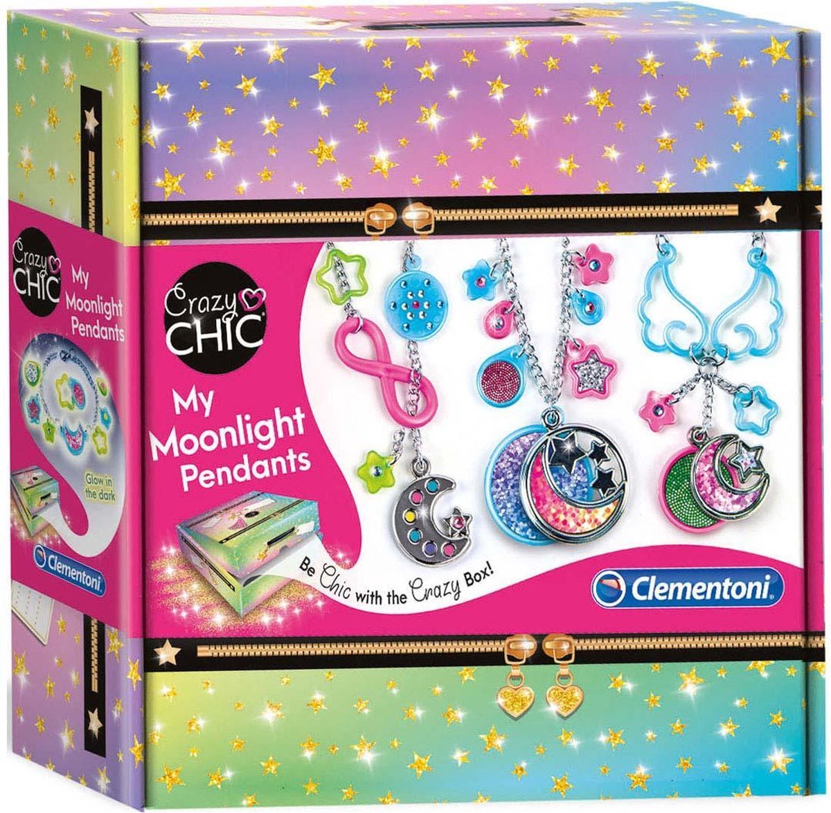 Clementoni maak je eigen sieraden meisjes aluminium 5 delig