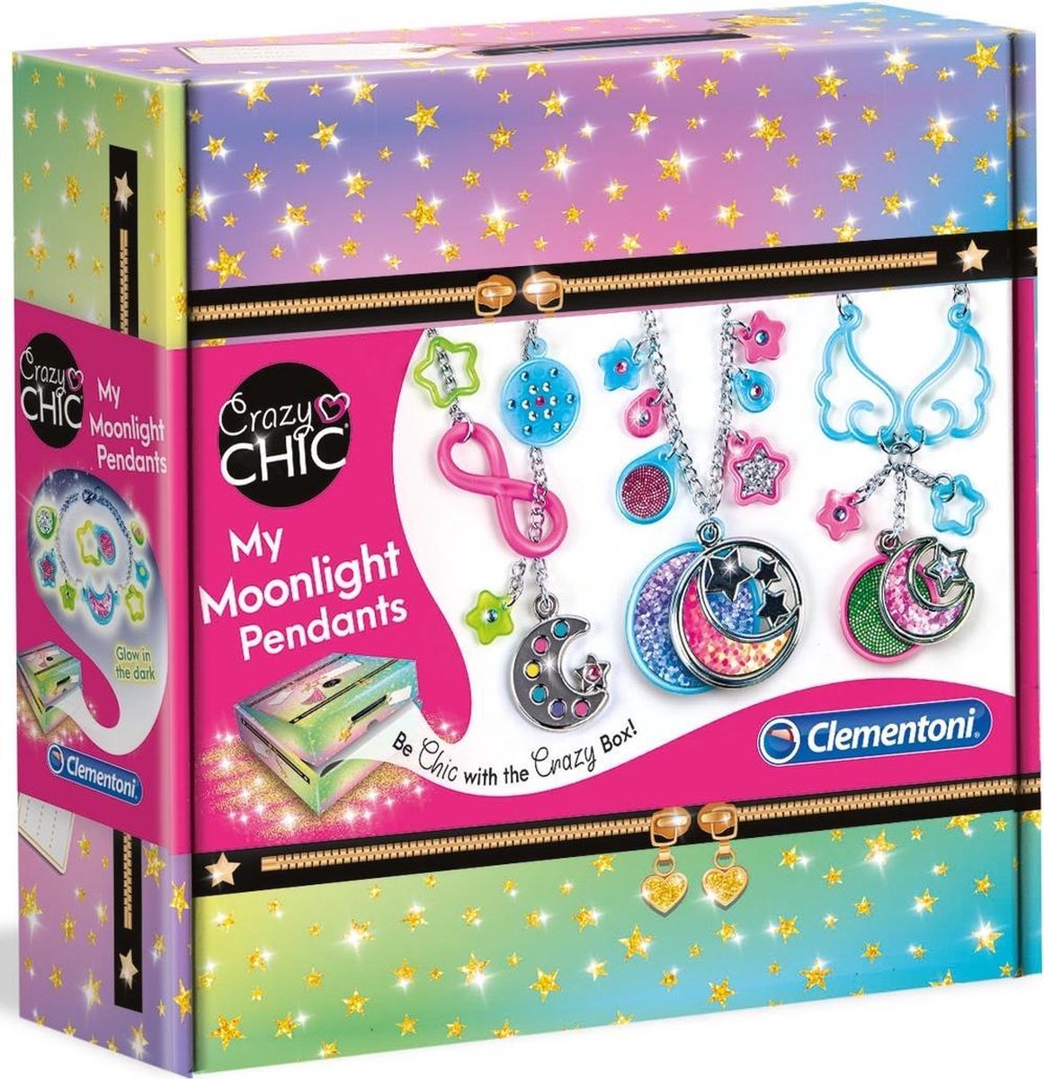 Clementoni maak je eigen sieraden meisjes aluminium 5 delig