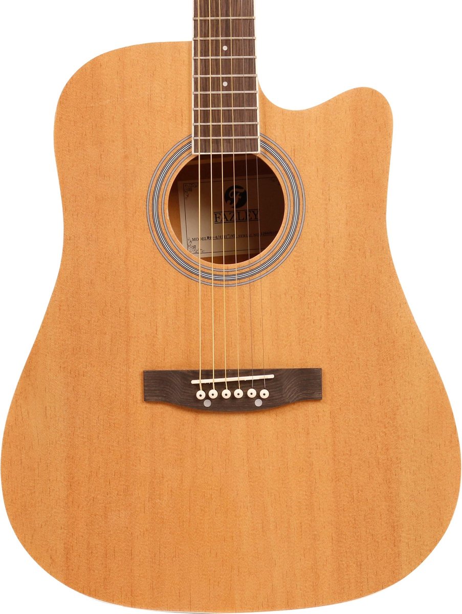 Fazley W40-NT akoestische western gitaar naturel