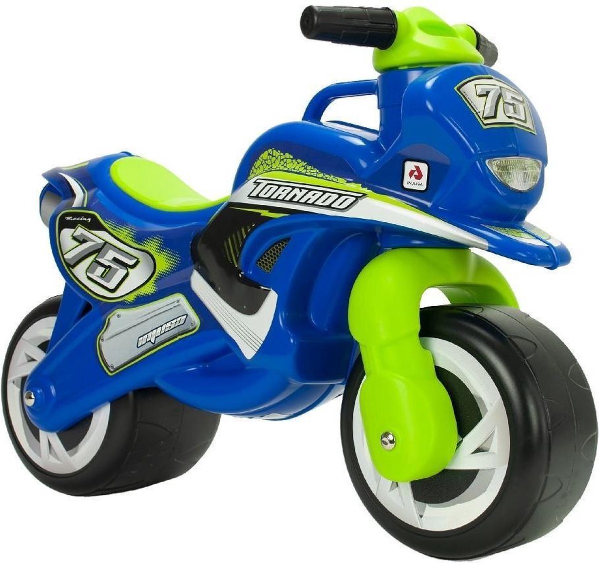 Injusa loopmotor Tundra Tornado jongens 69 cm blauw/groen