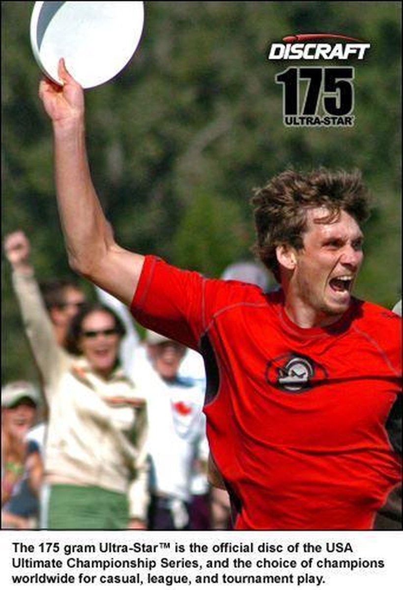 Discraft Ultra Star frisbee 27,5 cm 175 gram - Blauw