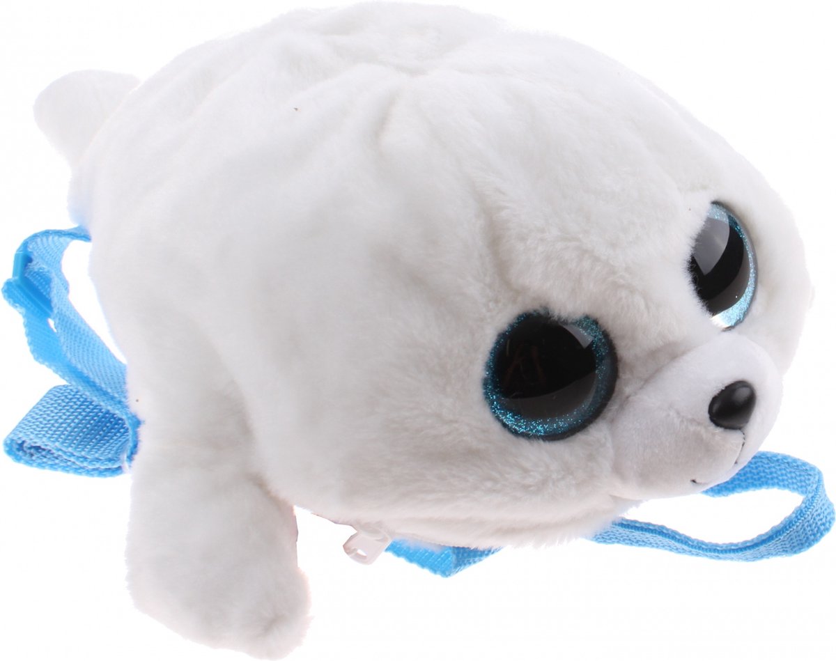 ty pluchen rugzak Icy 4 liter - Wit