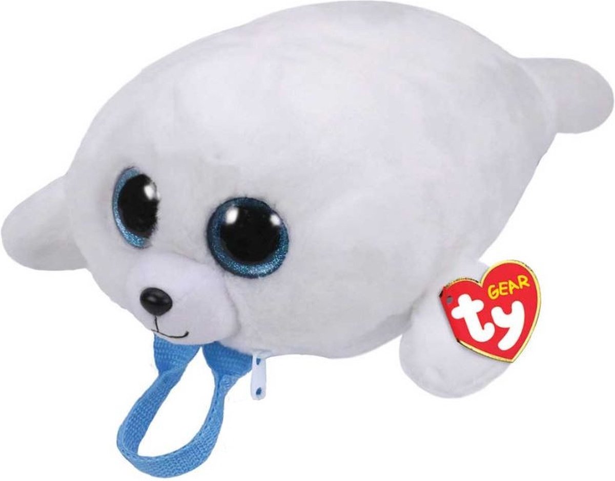 ty pluchen rugzak Icy 4 liter - Wit