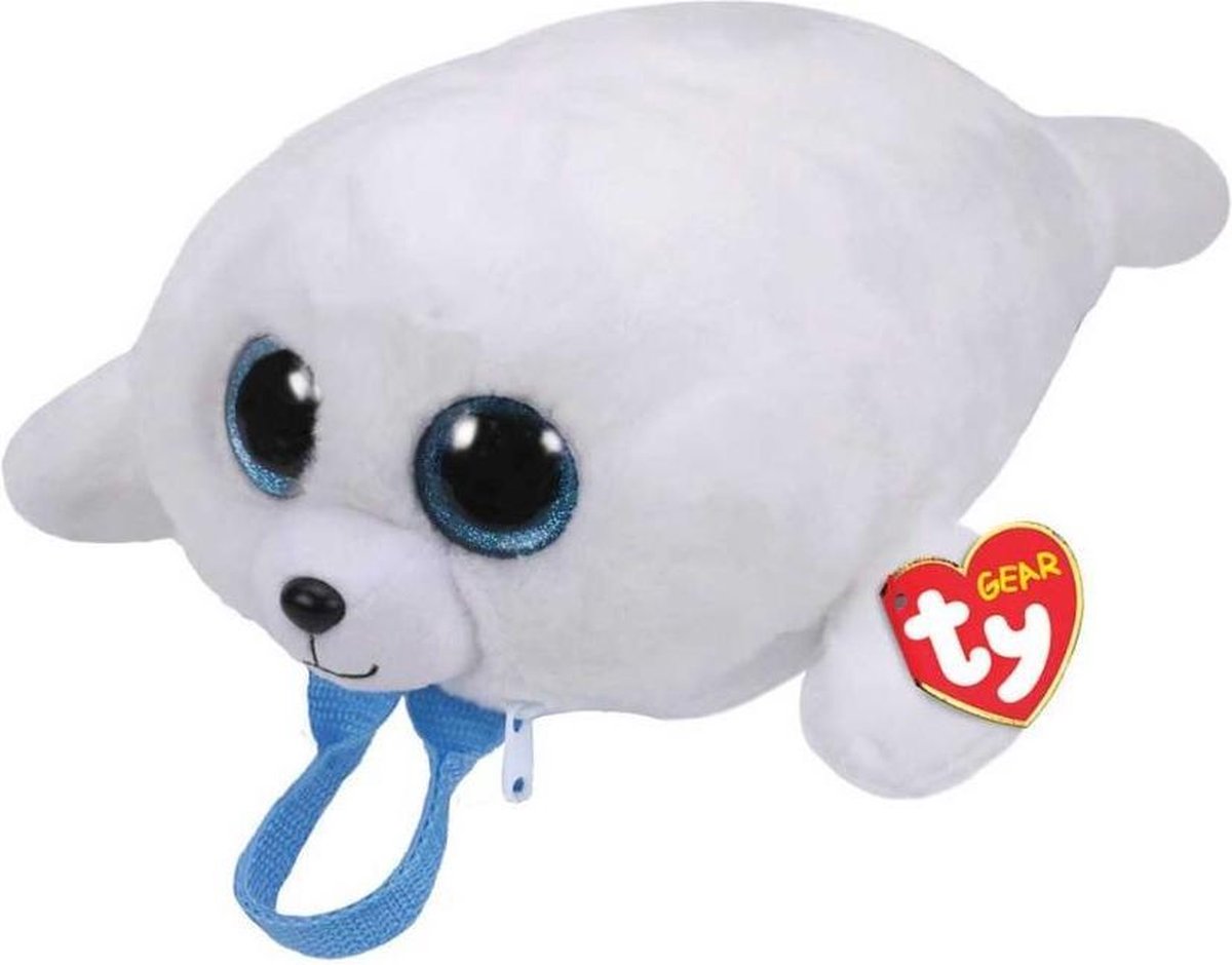 ty pluchen rugzak Icy 4 liter - Wit
