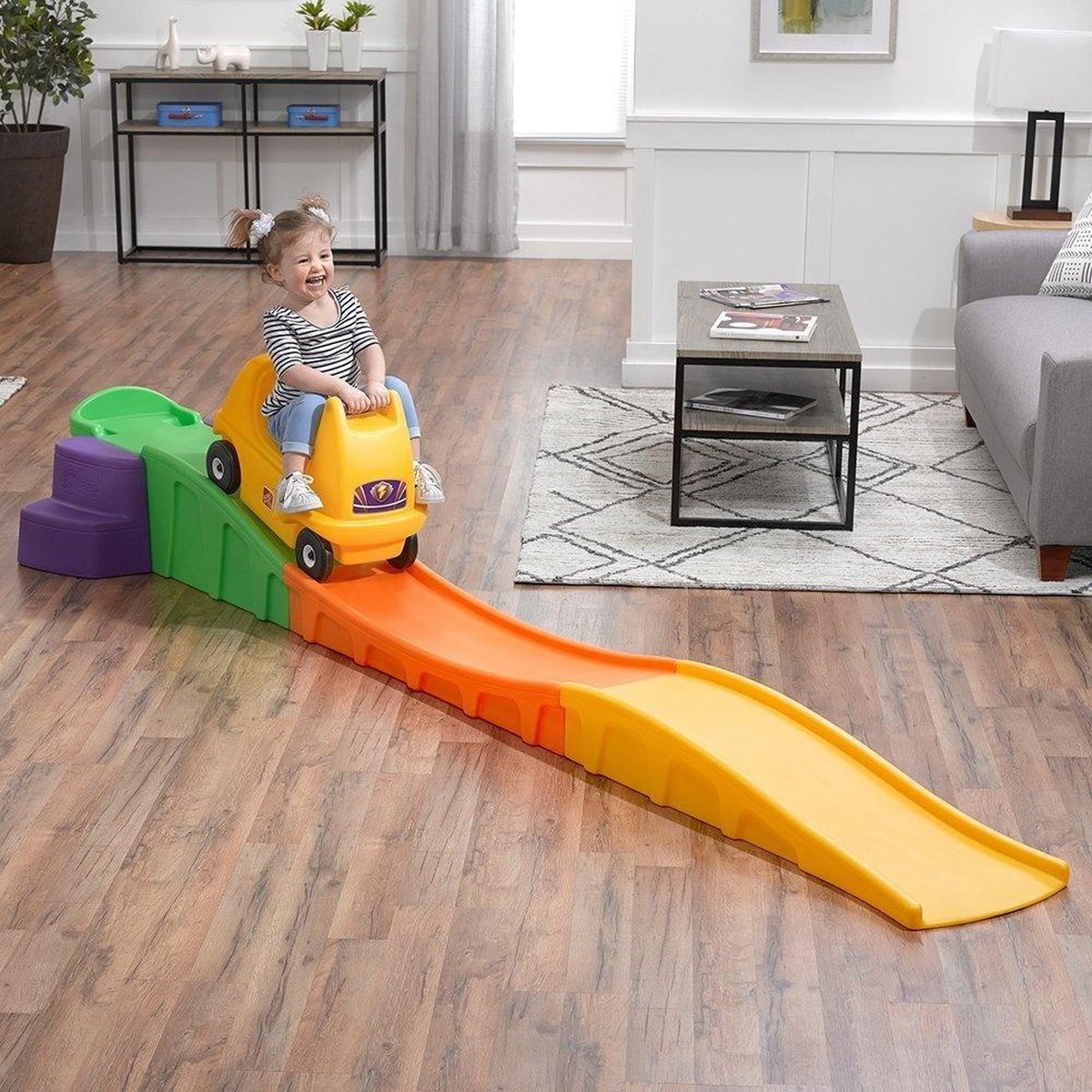 Step2 mini achtbaan Up & Down 312,4 cm - Geel