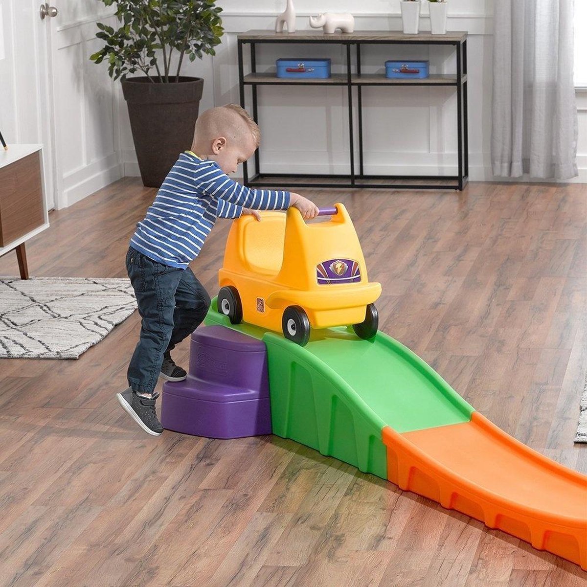 Step2 mini achtbaan Up & Down 312,4 cm - Geel