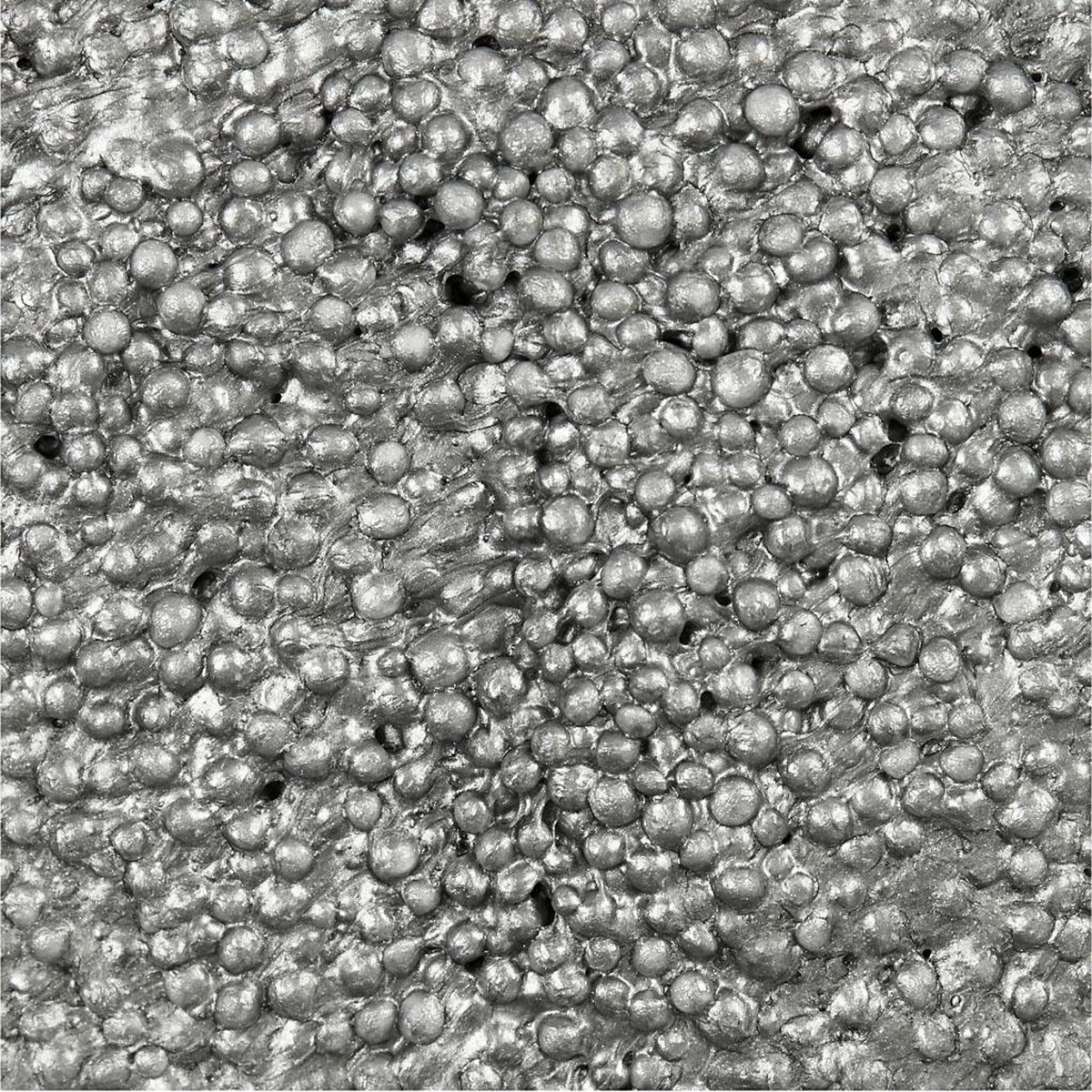 Foam Clay klei Metallic zilver 35 gram (78917)