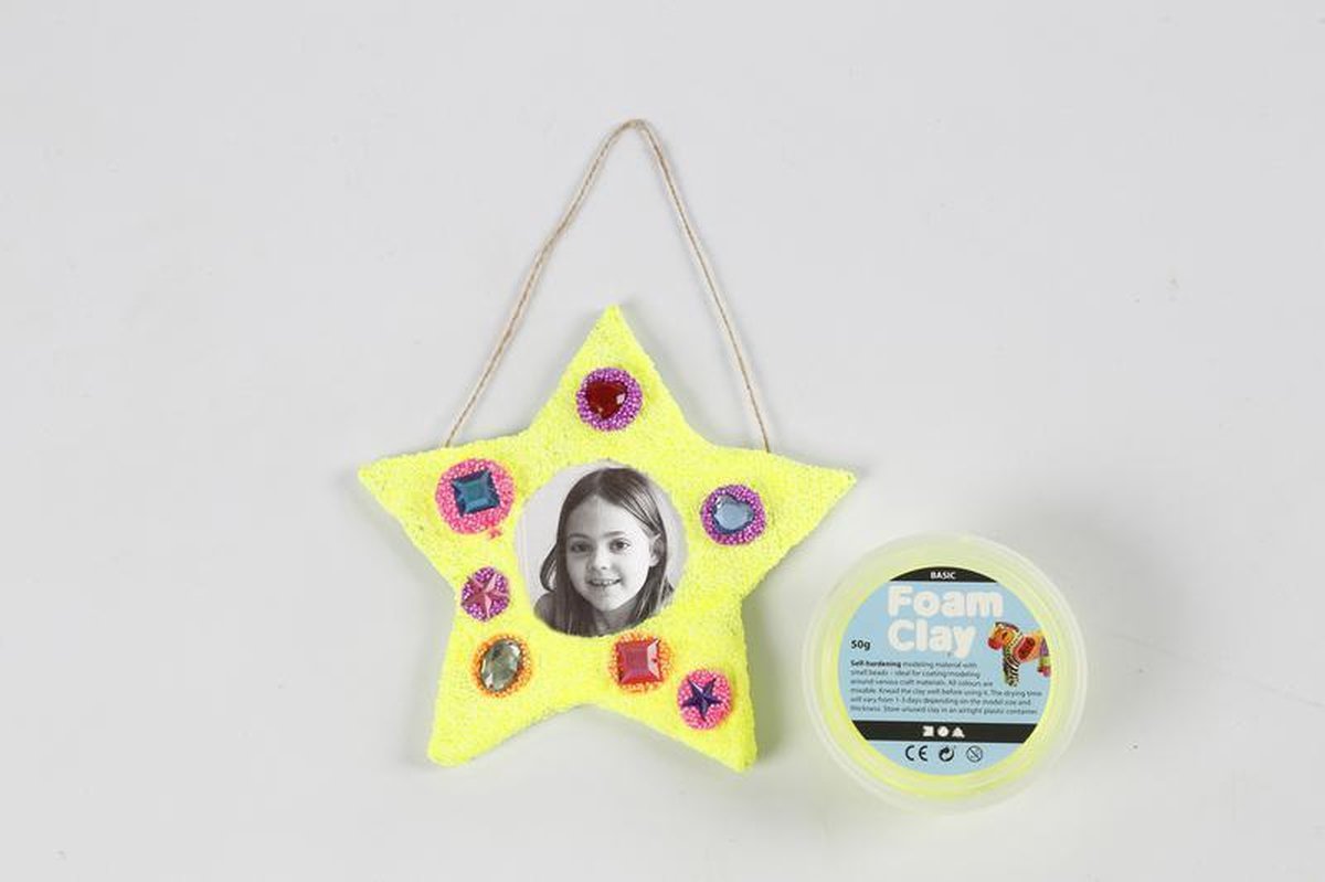 Foam Clay kleiset Metallic 6 x 14 gram 7 delig (78811)