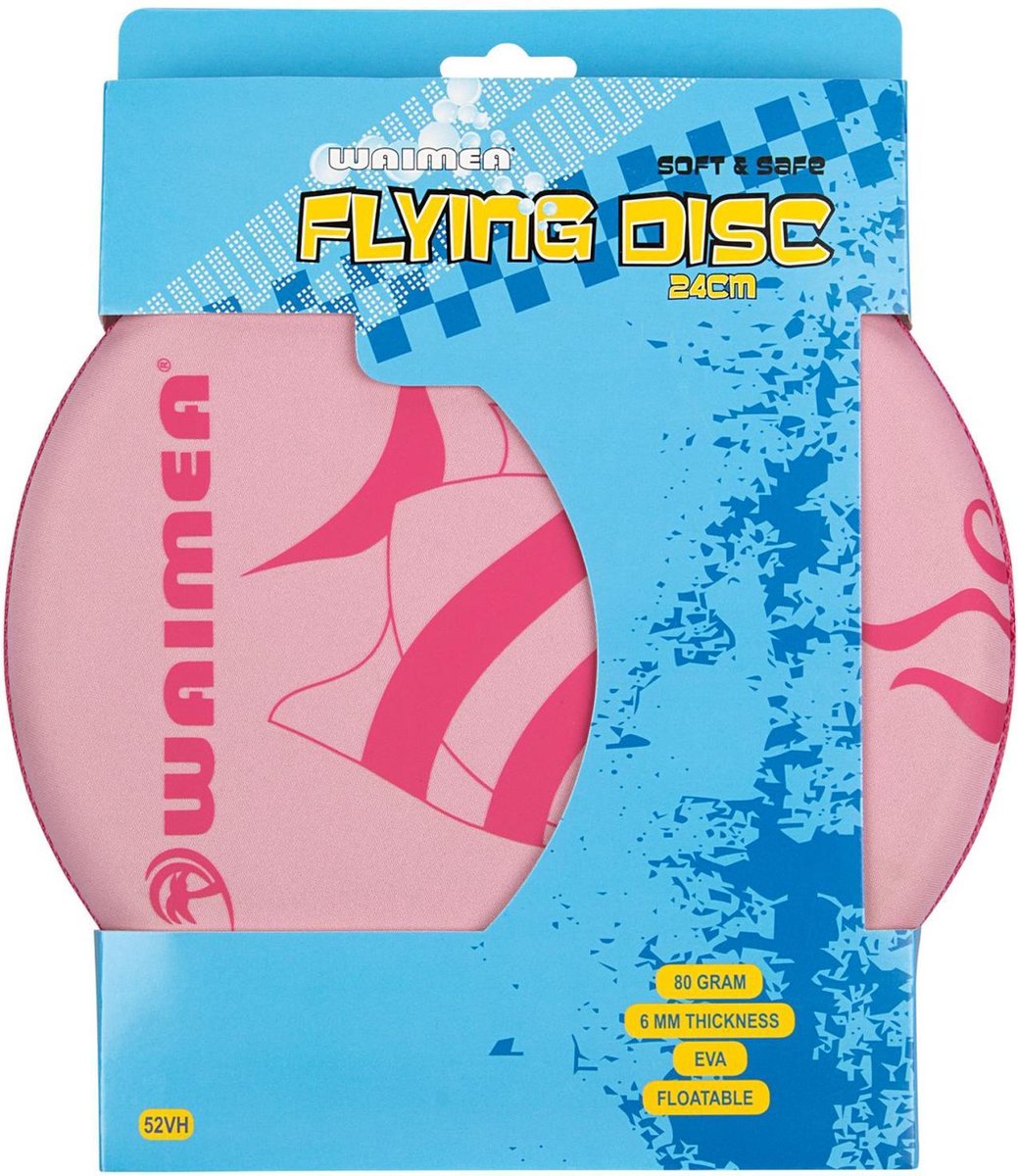 Waimea Frisbee 24 cm vis - Roze