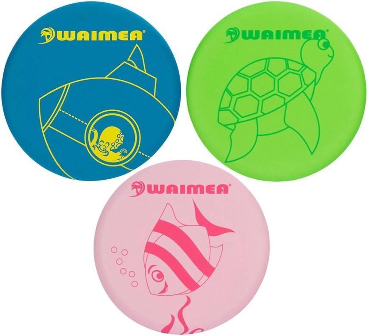 Waimea Frisbee 24 cm vis - Roze