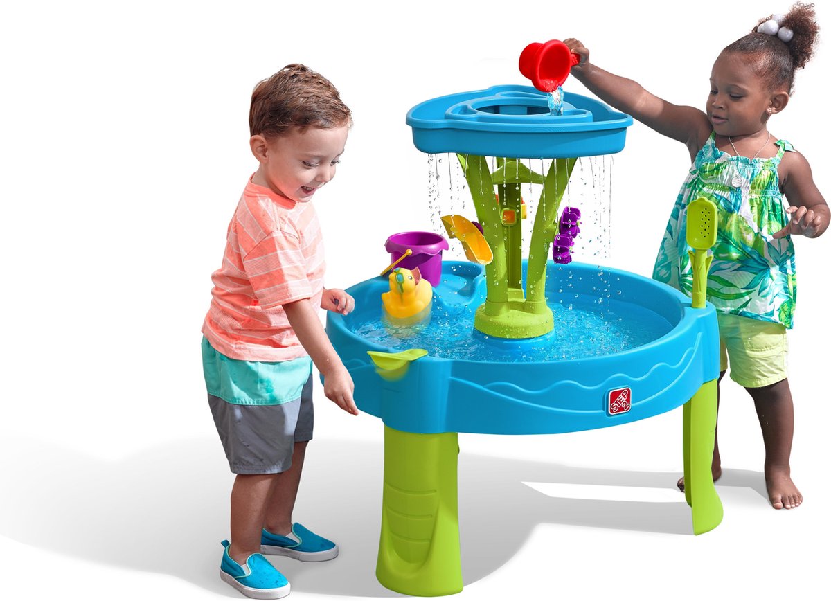 Step2 watertafel Summer Showers Splash Tower 66 cm - Blauw