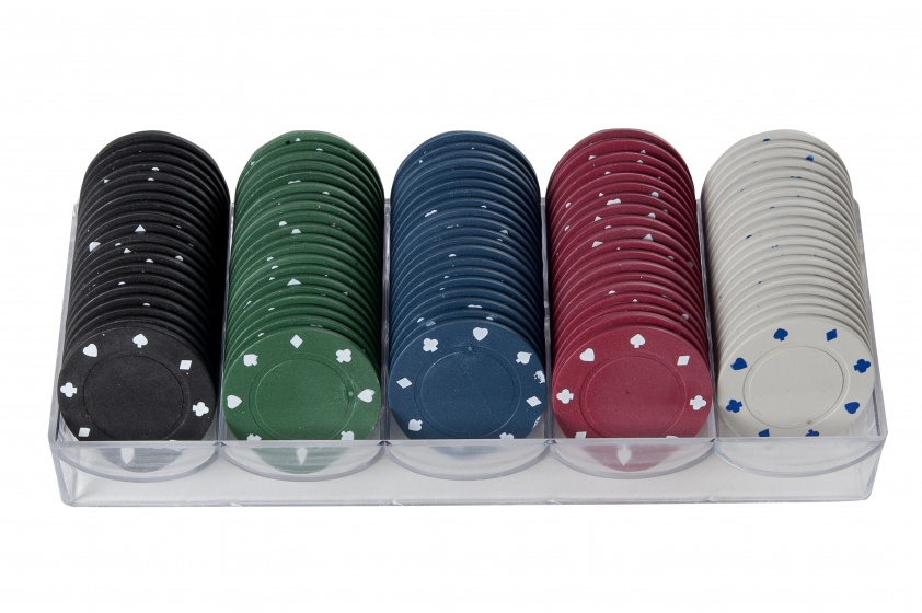 Longfield Games Pokerfiches 40 mm per 100 stuks