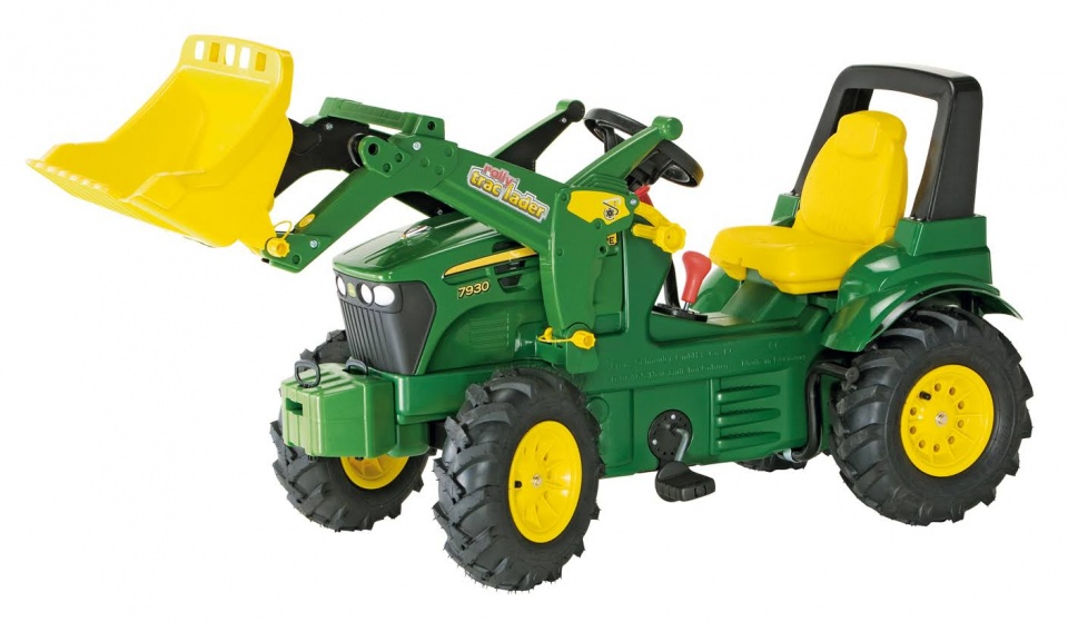 Rolly Toys traptractor RollyFarmtrac John Deere JD7930 - Groen