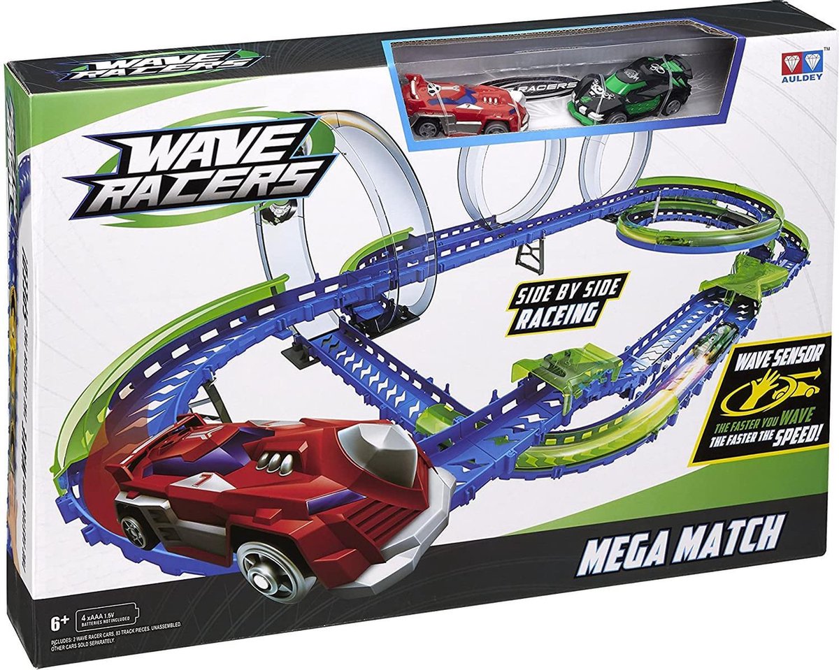 Wave Racers racebaan Mega Match Raceway 86 delig