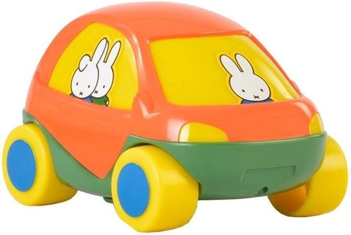 Polesie Nijntje auto 12 x 10 x 8 cm - Oranje