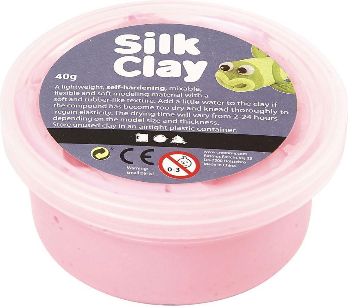 Silk Clay klei 40 gram (79109) - Roze