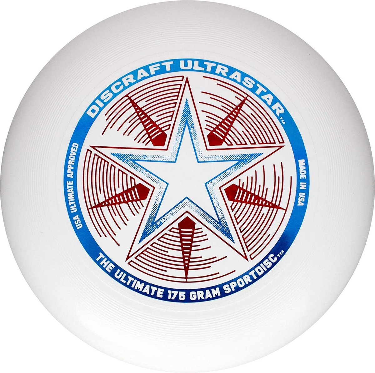 Discraft Ultra Star frisbee 27,5 cm 175 gram - Wit