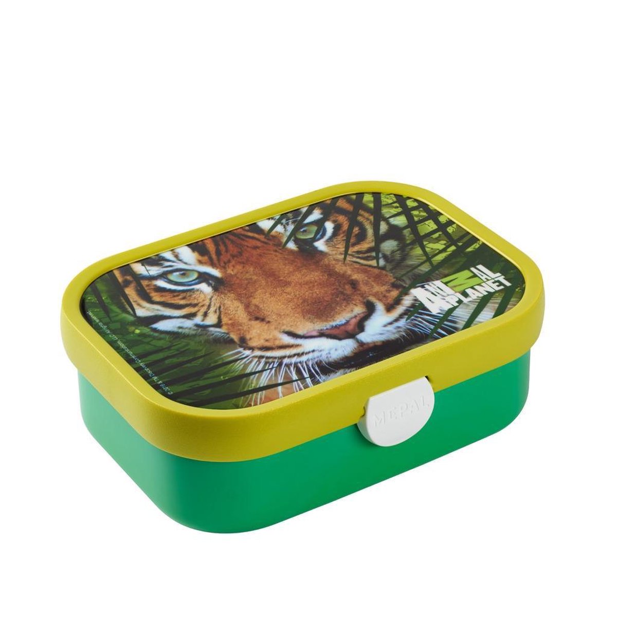 Mepal Rosti broodtrommel Animal Planet 176 x 130 x 58 mm Tijger - Groen