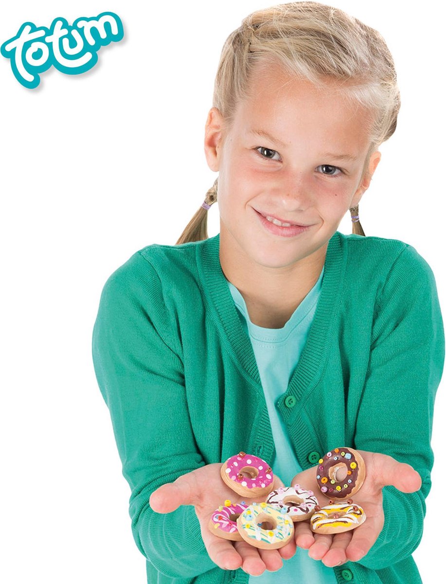 Totum gips gieten en verven: Donut Factory