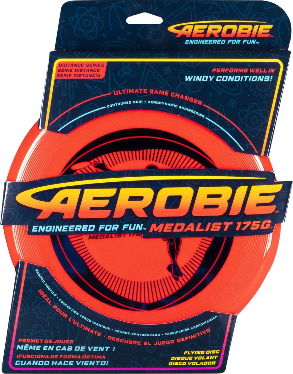 Aerobie frisbee Medalist 175 gram - Rood