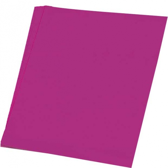 Haza Original gekleurd papier 130 grams A4 donker 50 vel - Roze