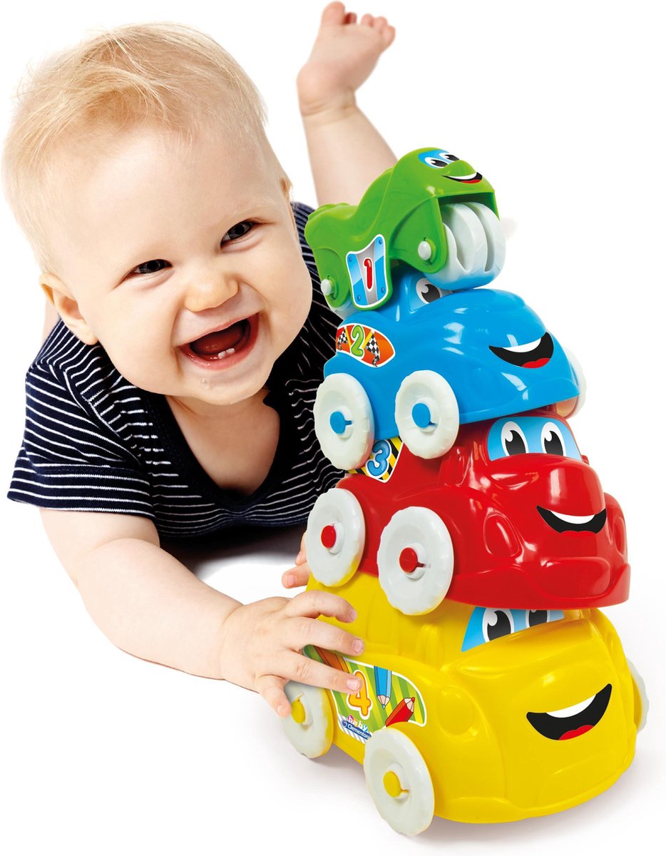 Clementoni voertuigenset 4 delig multicolor