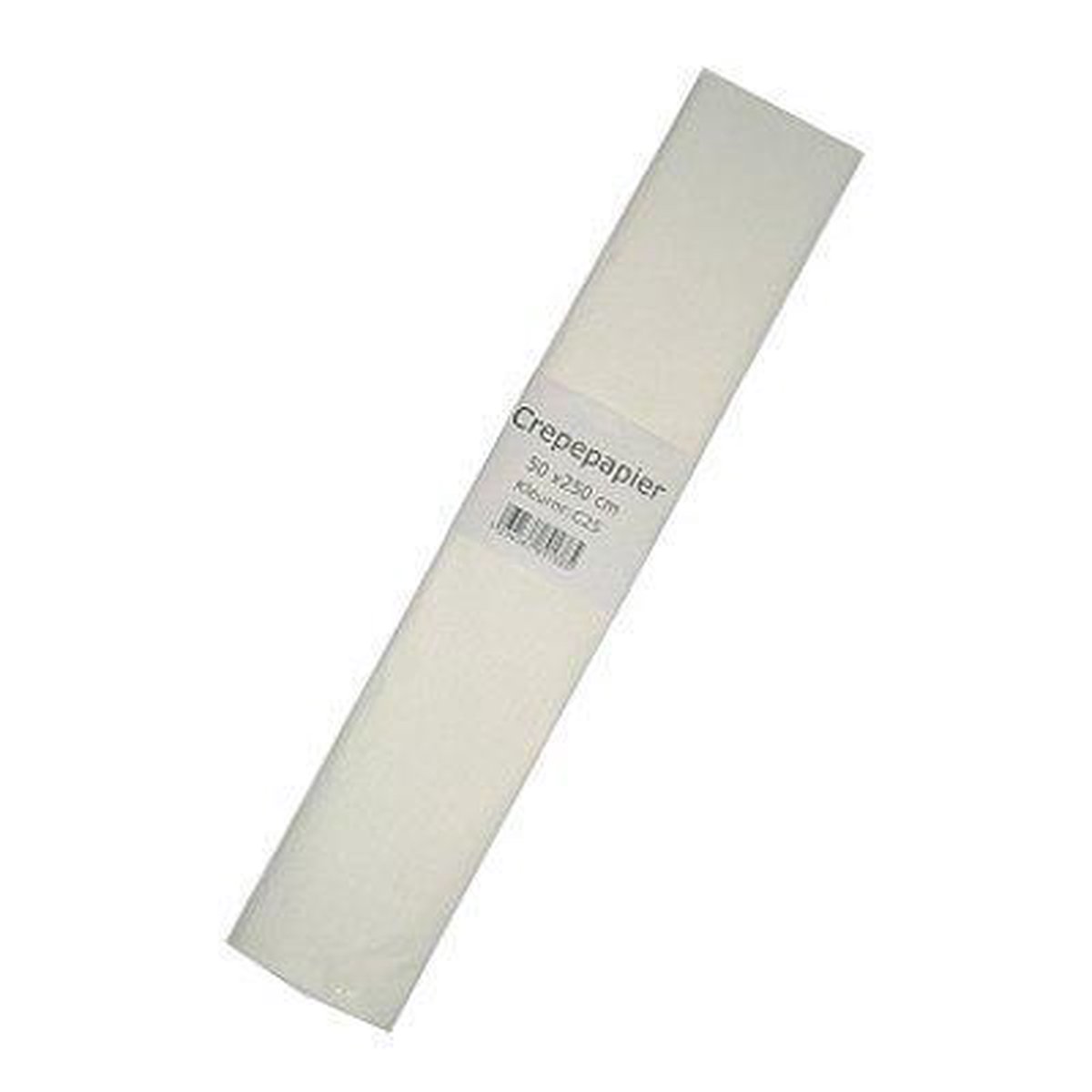 Haza Original crêpepapier The Paper Factory 250 cm - Wit