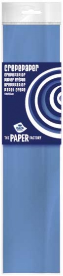 Haza Original crêpepapier The Paper Factory 250 cm - Blauw