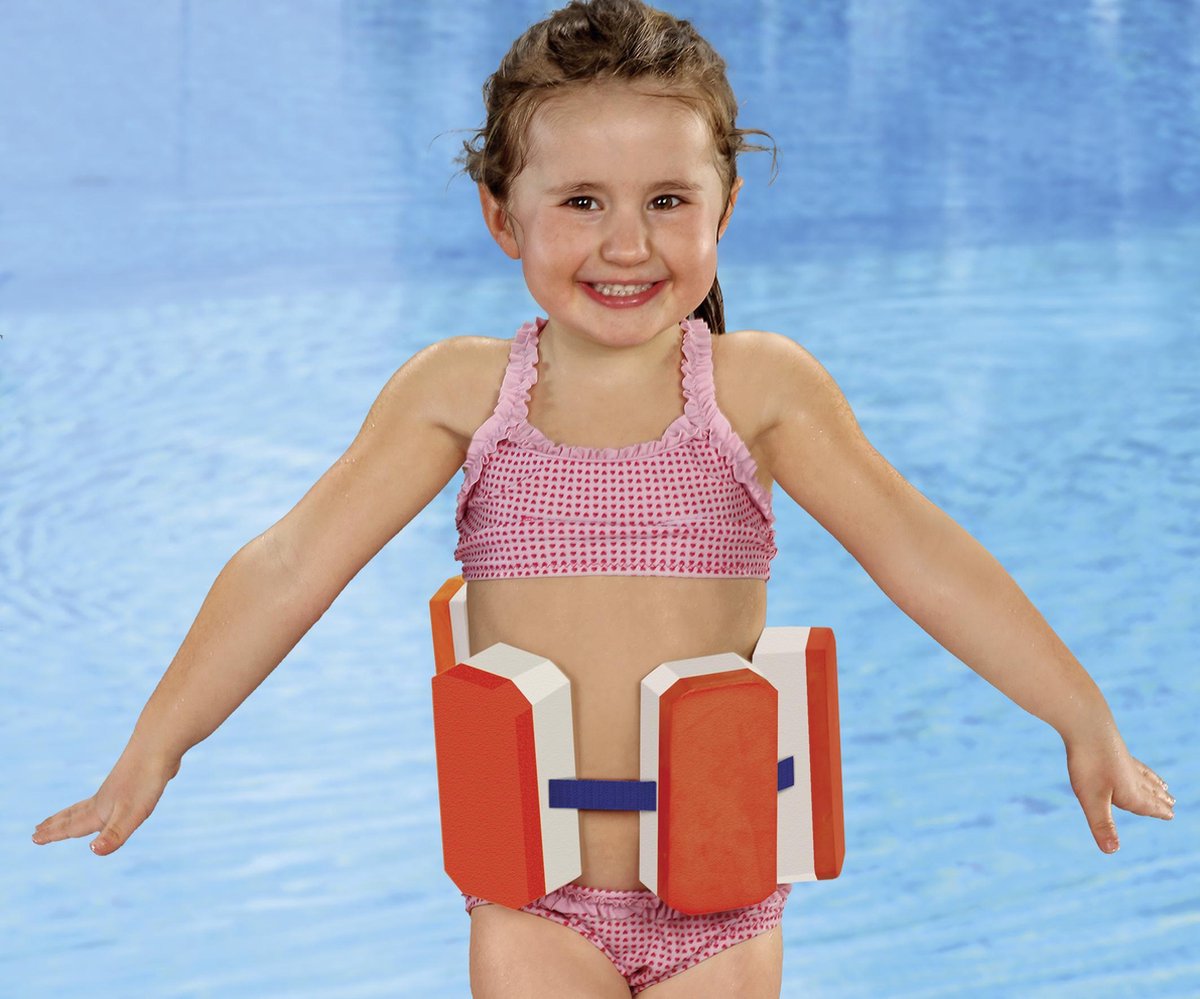 Bema zwemgordel 4 blokken EVA - Oranje