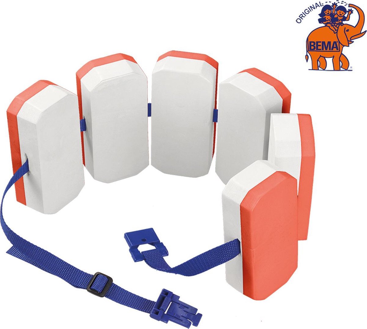 Diversen Bema zwemgordel 6 blokken EVA - Oranje