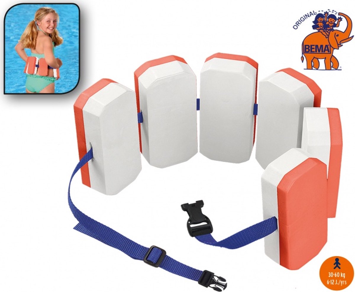 Diversen Bema zwemgordel 6 blokken EVA - Oranje