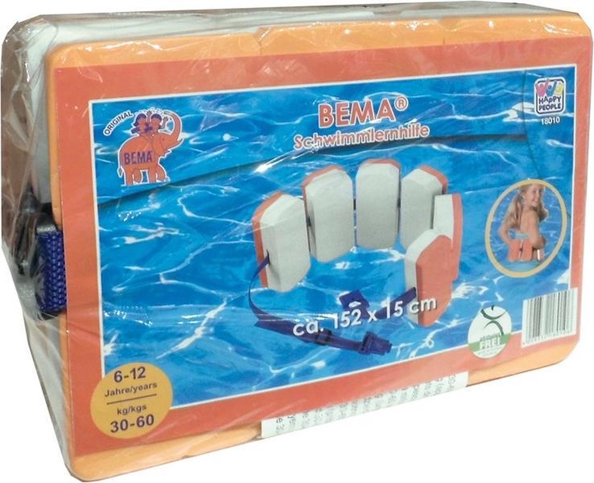 Diversen Bema zwemgordel 6 blokken EVA - Oranje