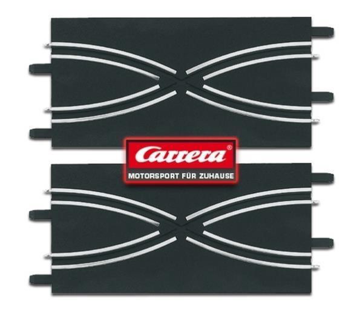 Carrera Go Spoorwisselset 2 stuks - Zwart