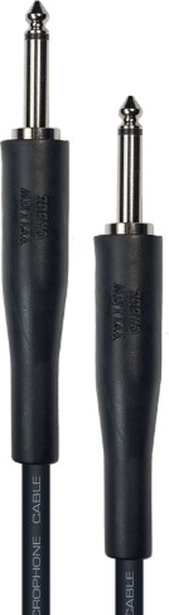 Yellow Cable G66D ERGOFLEX, instrumentkabel 6.3mm TS jack - jack, 6 meter