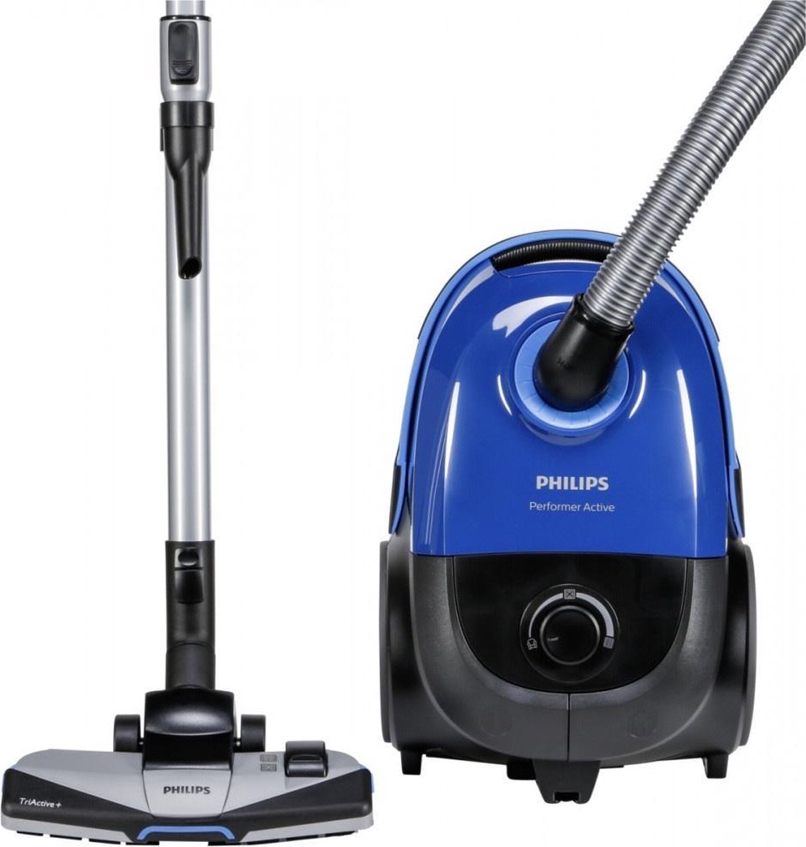Philips Aspirador con bolsa Performer Active - Blauw