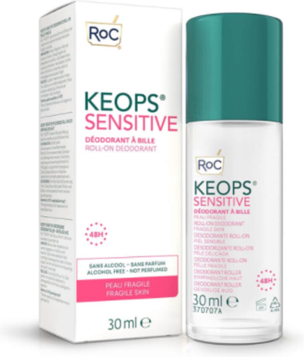 Roc Keops Roll-On Sensitive Skin Deodorant 30ml