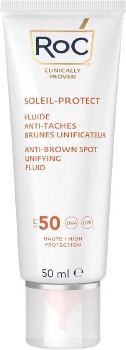 Roc Soleil-Protect Anti-Brown Spot Unifying Fluid SPF 50 Zonnecrème 50ml