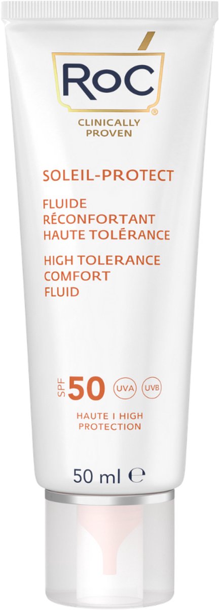 Roc Soleil-Protect High Tolerance Comfort Fluid SPF 50 Zonnecrème 50ml
