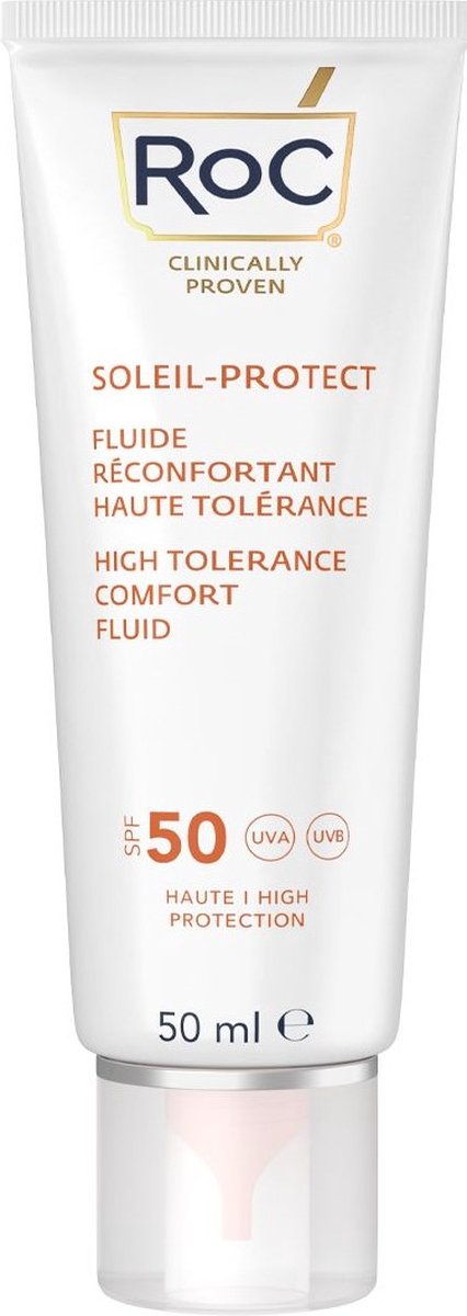 Roc Soleil-Protect High Tolerance Comfort Fluid SPF 50 Zonnecrème 50ml