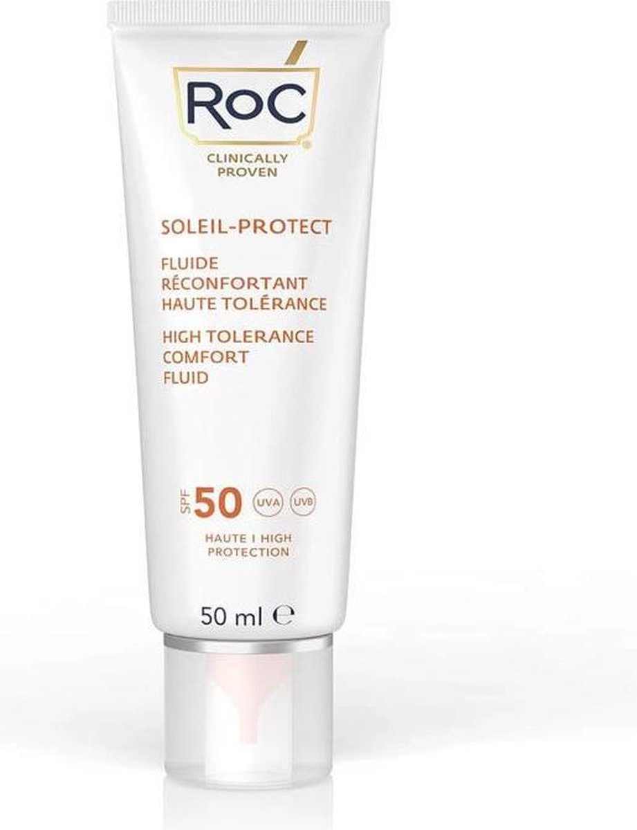 Roc Soleil-Protect High Tolerance Comfort Fluid SPF 50 Zonnecrème 50ml