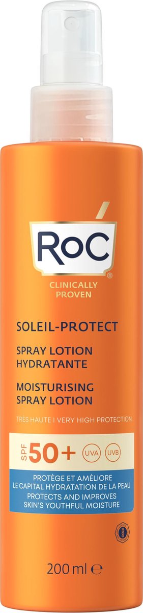 Roc Soleil-Protect Moisturising SPF 50 Zonnespray 200ml