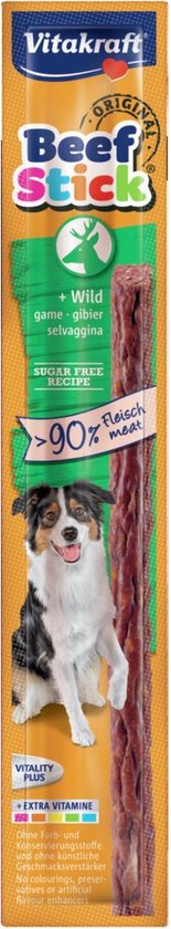 Vitakraft Beefstick Hond - Hondensnacks - Wild