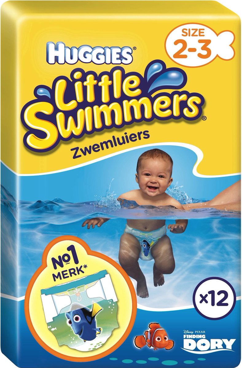 Huggies Little swimmers maat 2/3 3-8 kg - 12 stuks